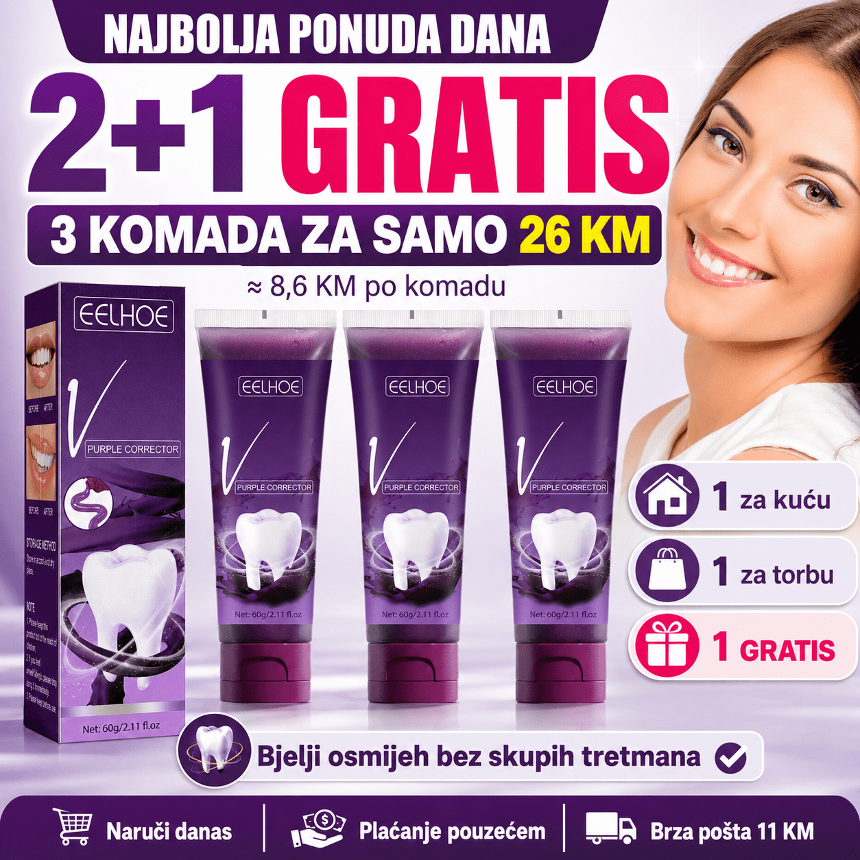 Pasta za Izbjeljivanje Zuba – – – slika 2