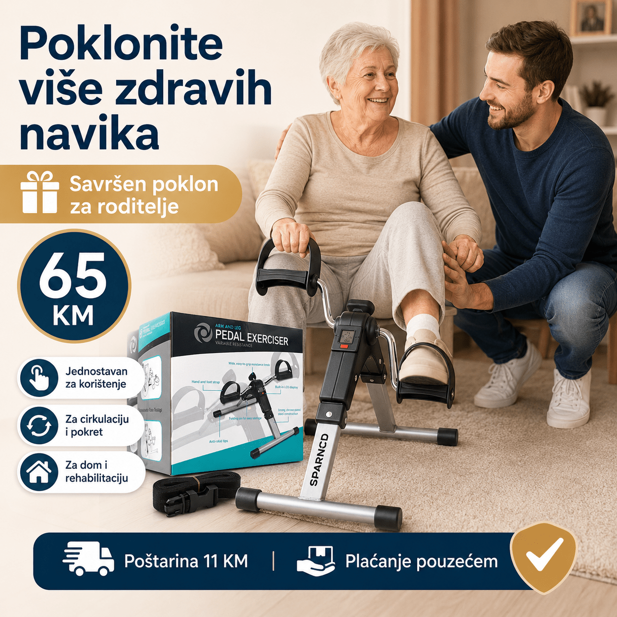 Pedalni Trenažer za Ruke i Noge – – – slika 6