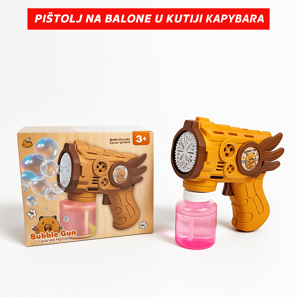 Pištolj na Balone Kapybara - SAMO KLIKNI