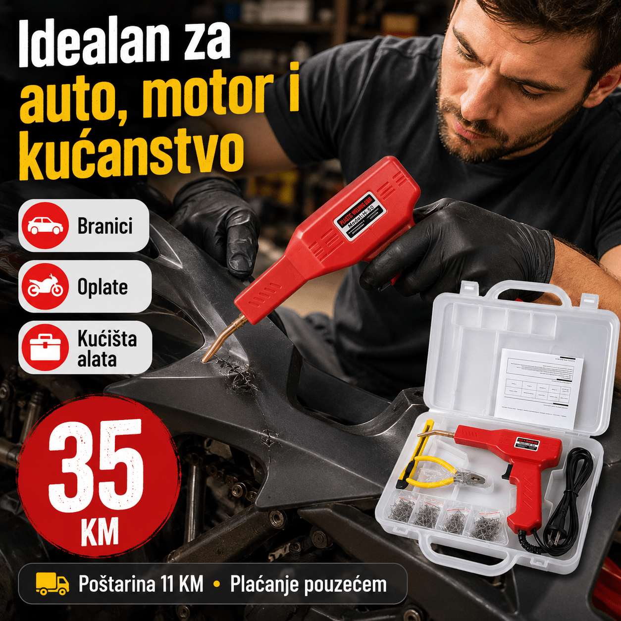 Pištolj za Varenje Plastike – – – slika 6