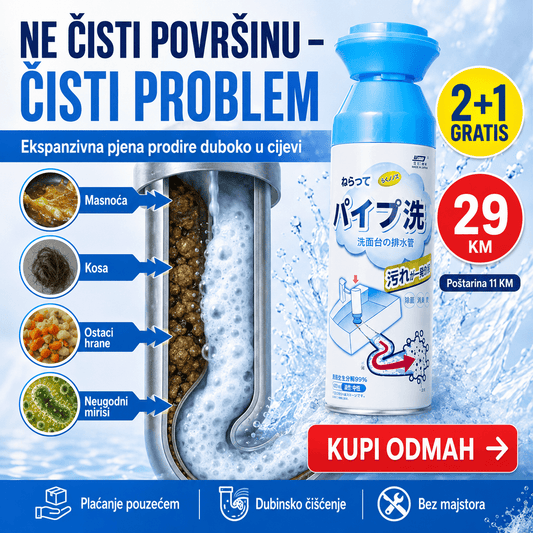 Pjena za Čišćenje Odvoda – – – slika 1