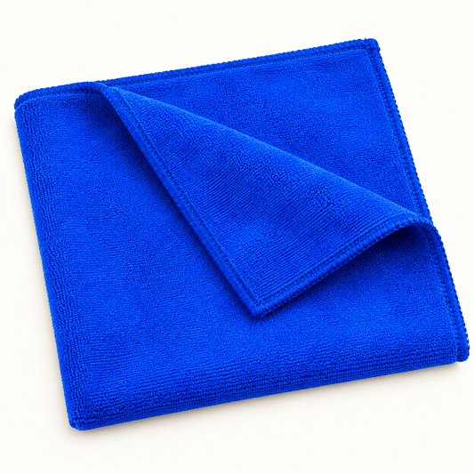 Plava krpa od mikrovlakana – 40 × 40 cm – Plave krpe 40x40 – – slika 1