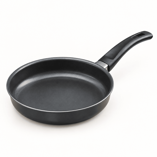 Plitka crna tava s rukohvatom – 14, 16 ili 18 cm – Male plitke tave – 14 cm – slika 1