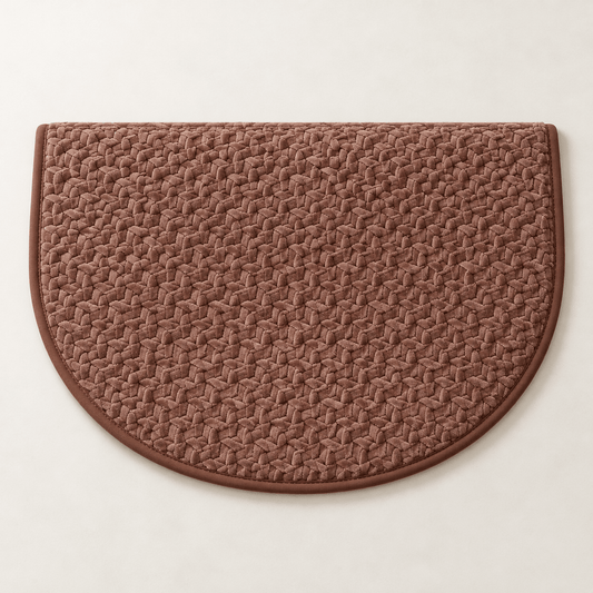 Poluovalna kupaonska prostirka – 40 × 60 cm – Poluovalne kupaonske prostirke – – slika 1
