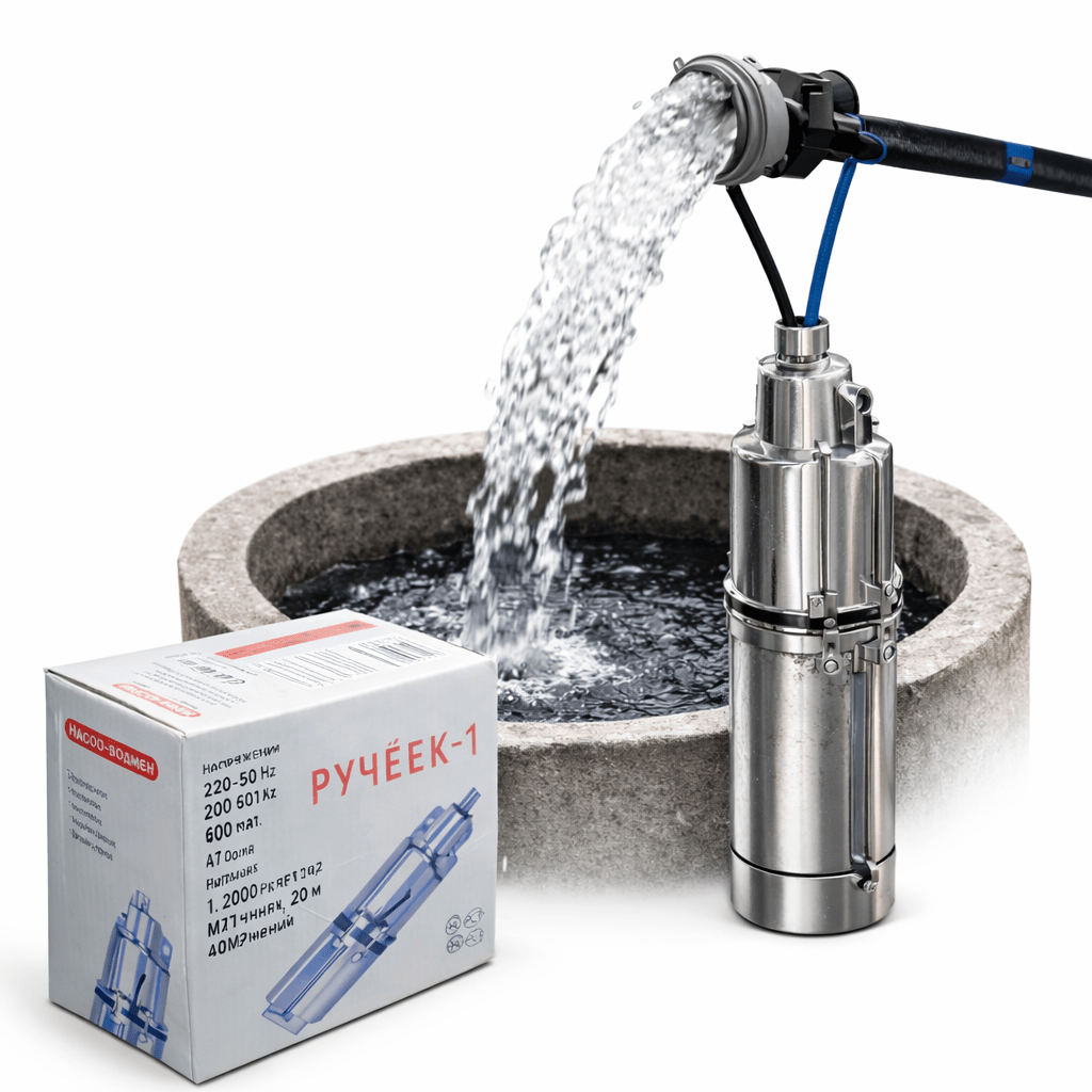 Potopna vibracijska pumpa RučeeK - 1 – – – slika 1