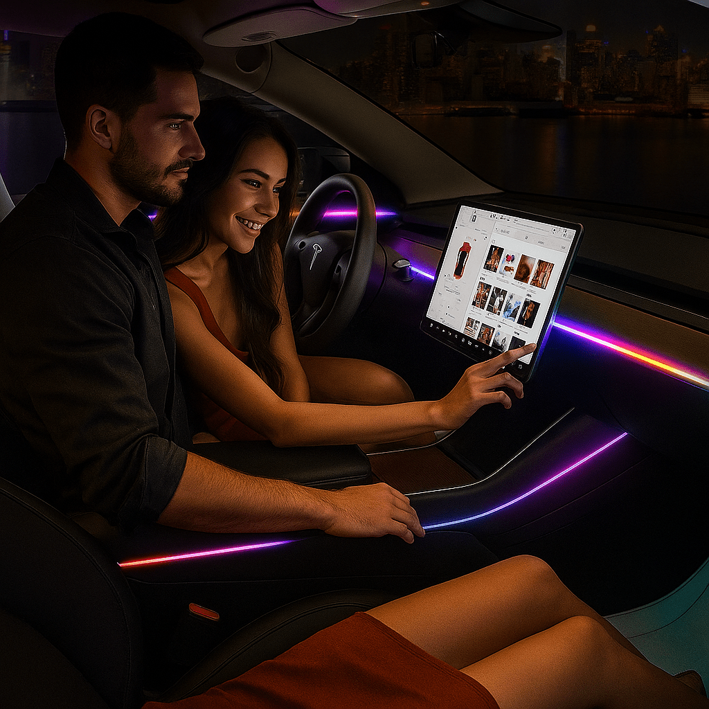 Premium Ambient LED Set za Auto - SAMO KLIKNI