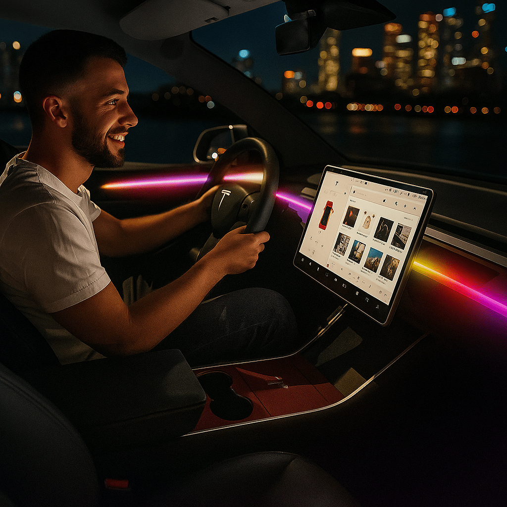 Premium Ambient LED Set za Auto - SAMO KLIKNI