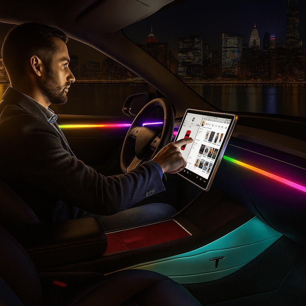 Premium Ambient LED Set za Auto - SAMO KLIKNI