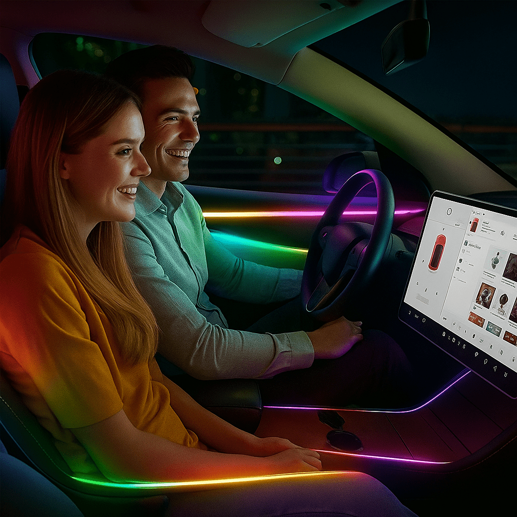Premium Ambient LED Set za Auto - SAMO KLIKNI