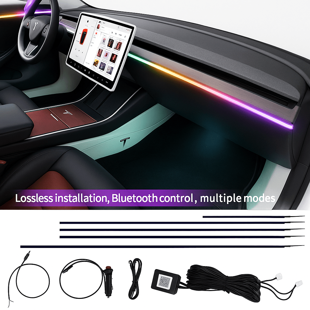 Premium Ambient LED Set za Auto - SAMO KLIKNI