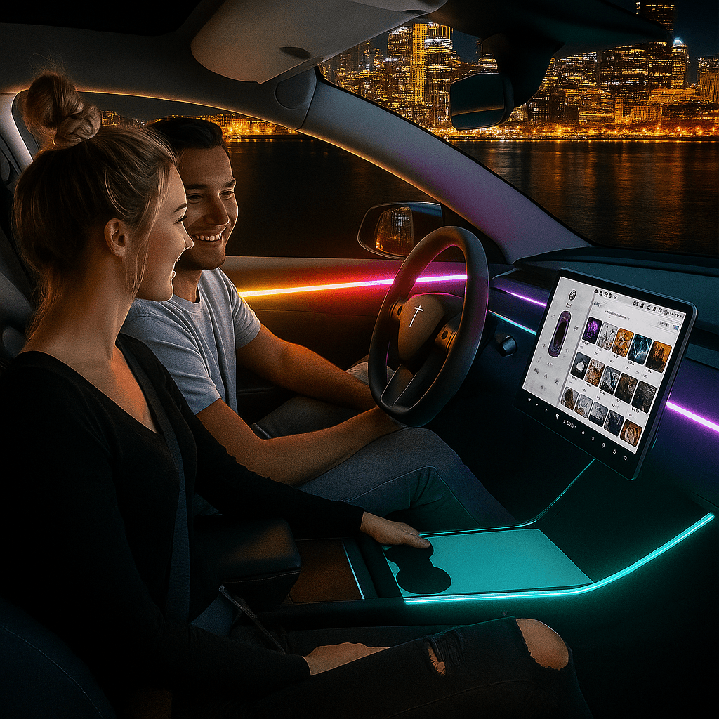 Premium Ambient LED Set za Auto - SAMO KLIKNI