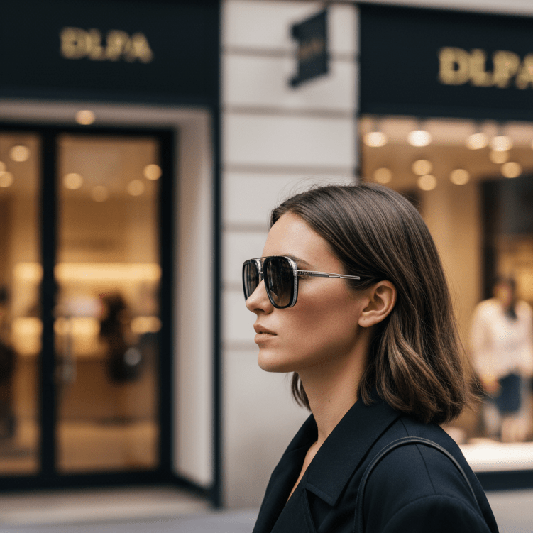 Premium Aviator Sunčane Naočale - Crno Srebrne – – – slika 3