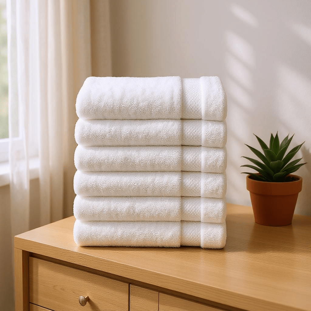 Premium bijeli Turski peškiri – – 12 - dijelni set (50x90cm) – slika 12