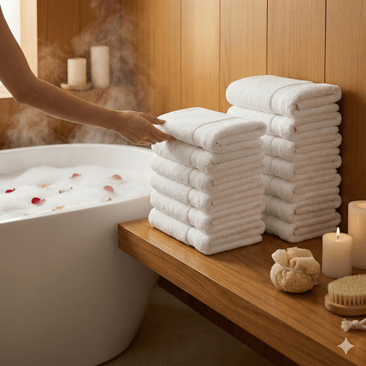 Premium bijeli Turski ručnici - SAMO KLIKNI