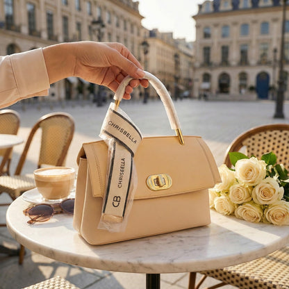 Premium Elegantna Ženska Torba – – Bež – slika 3