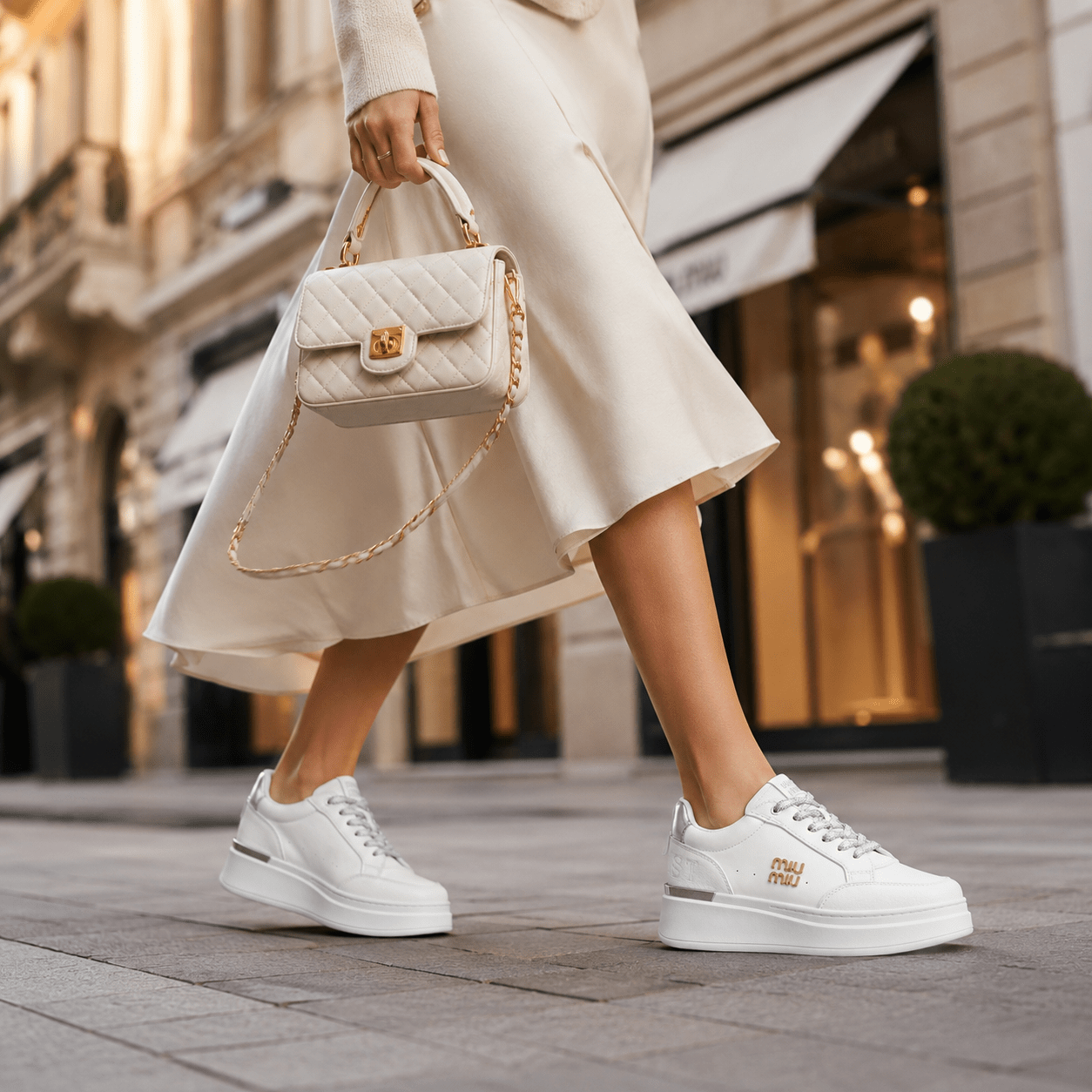 Premium Elegantne Tenisice – – 36 Bijela – slika 18