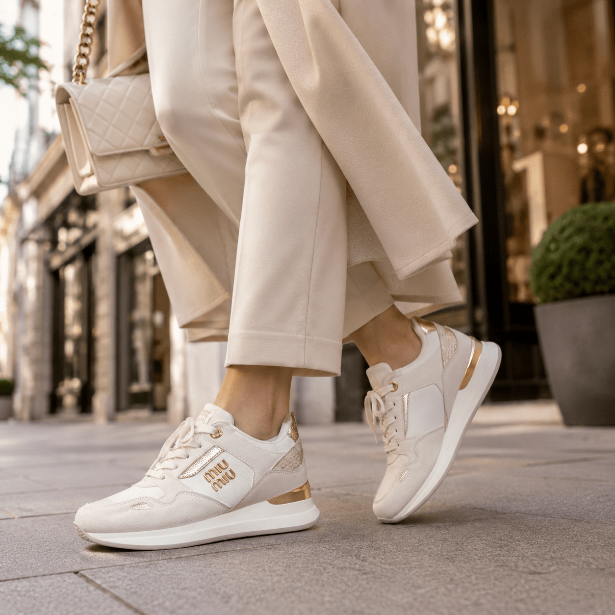 Premium Elegantne Tenisice – – 36 Bijela – slika 13