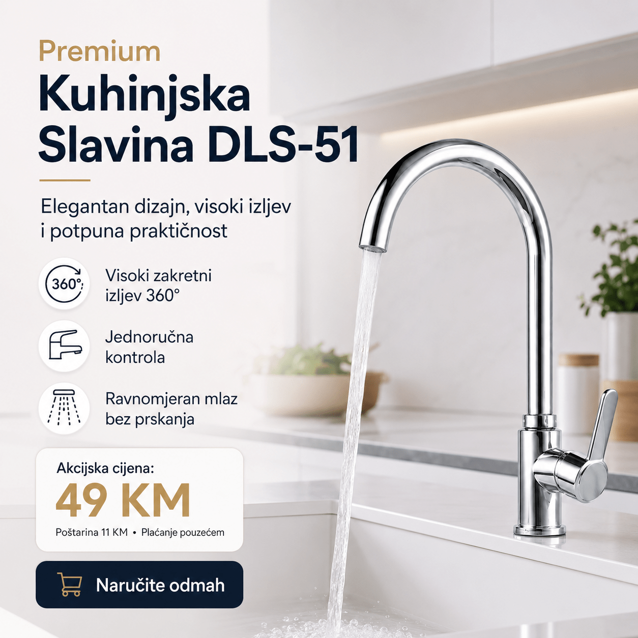 Premium Kuhinjska Česma – – – slika 6