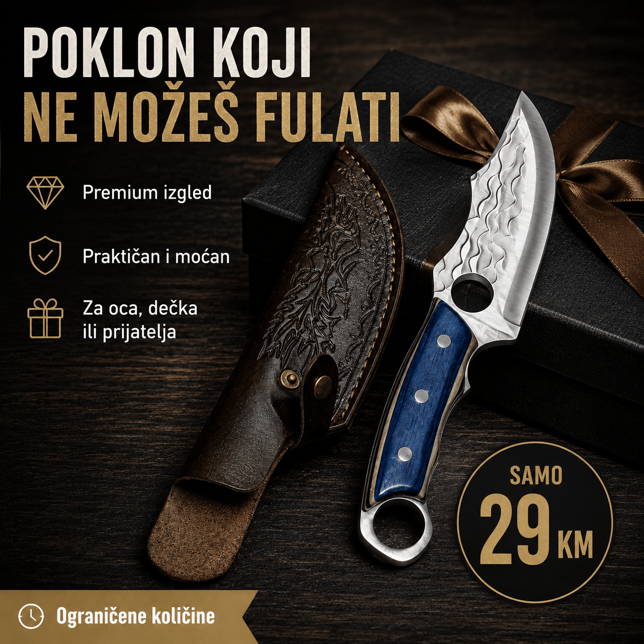 Premium Kuhinjski Nož (30 cm) – – – slika 7