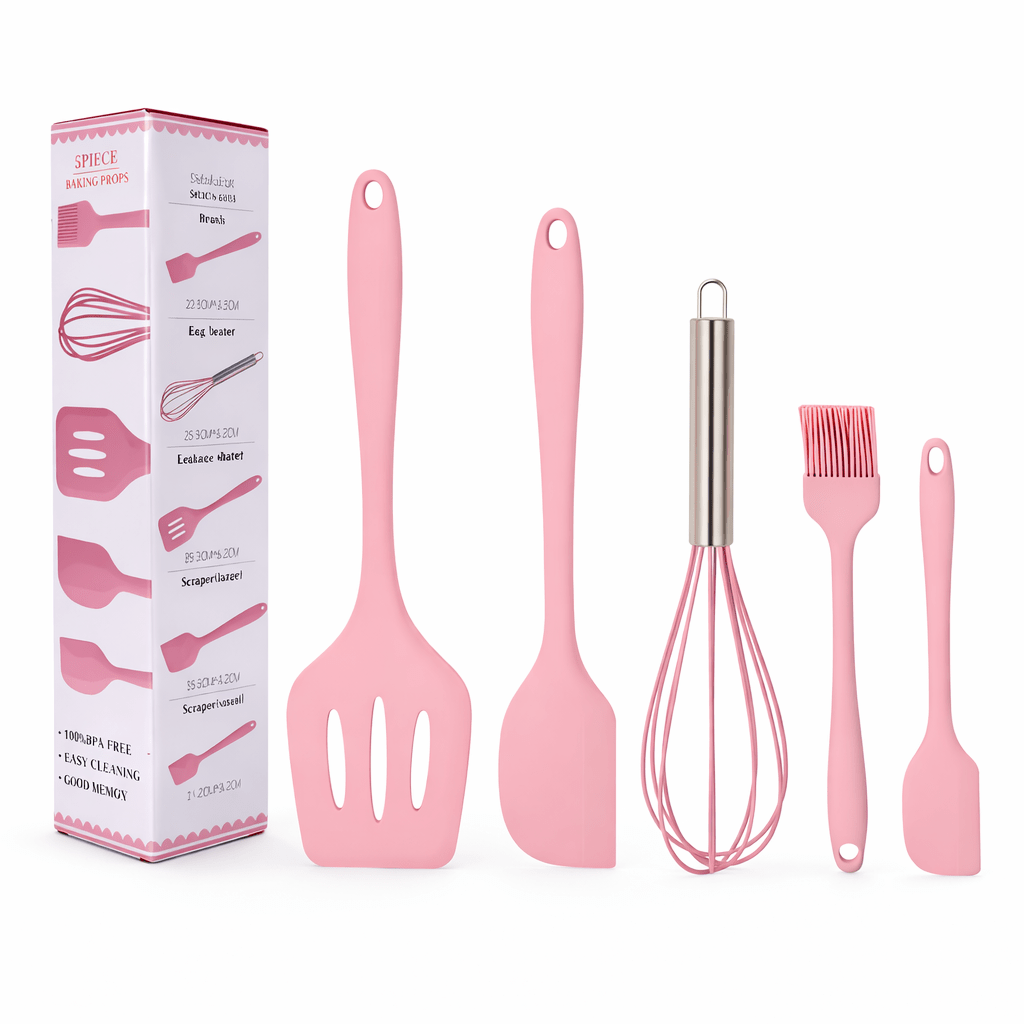 Premium Kuhinjski Set – – Roza – slika 4