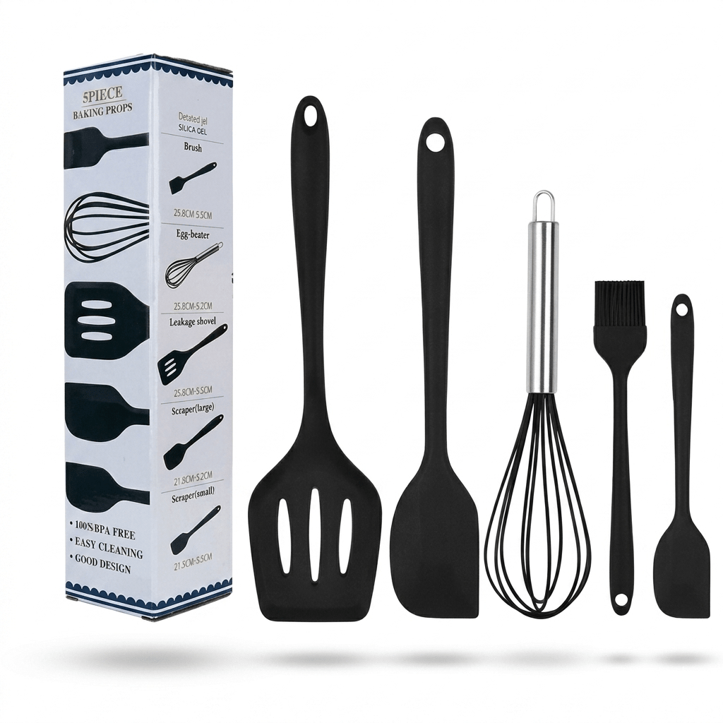 Premium Kuhinjski Set – – Crna – slika 6