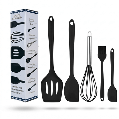Premium Kuhinjski Set – – Crna – slika 6