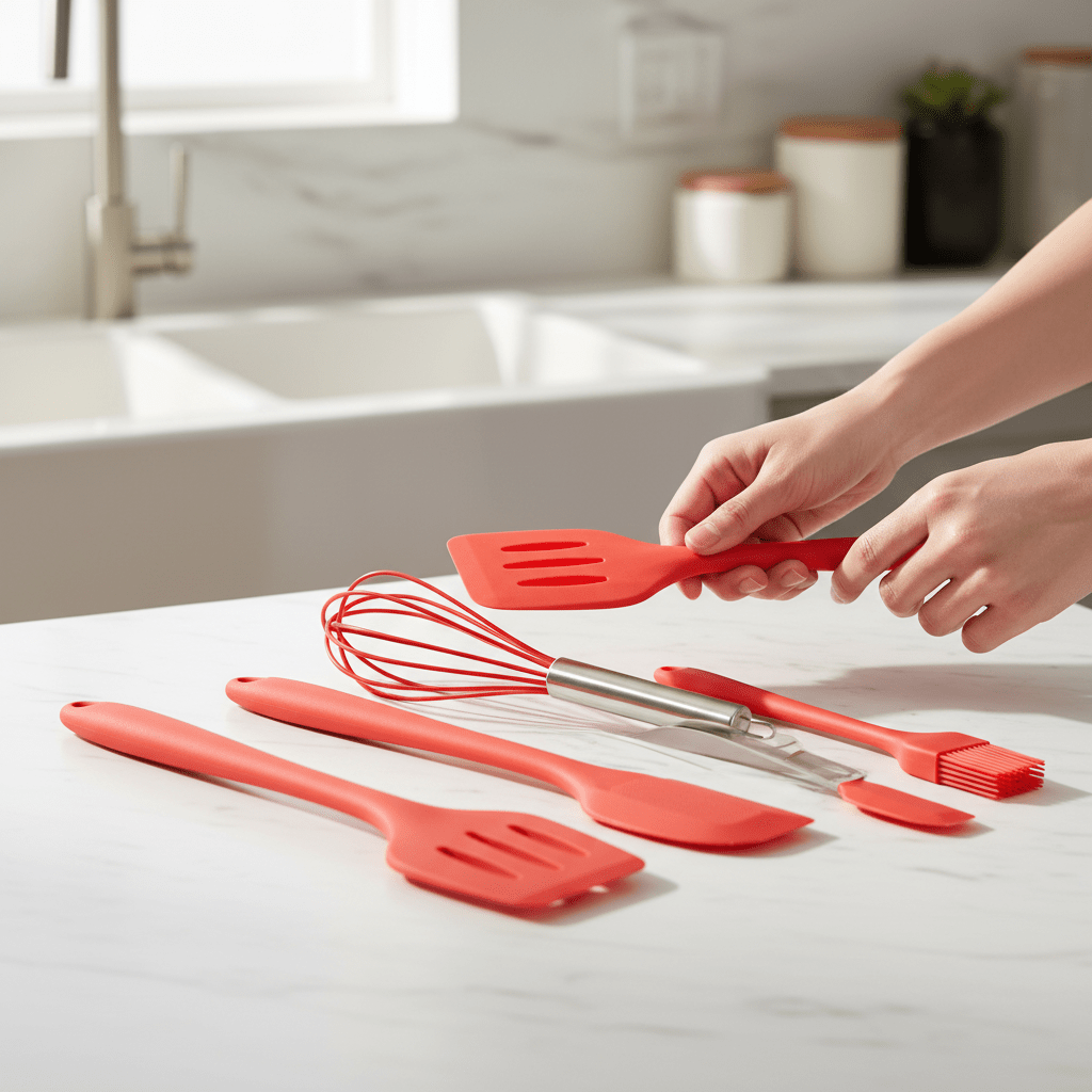 Premium Kuhinjski Set – – Crna – slika 10