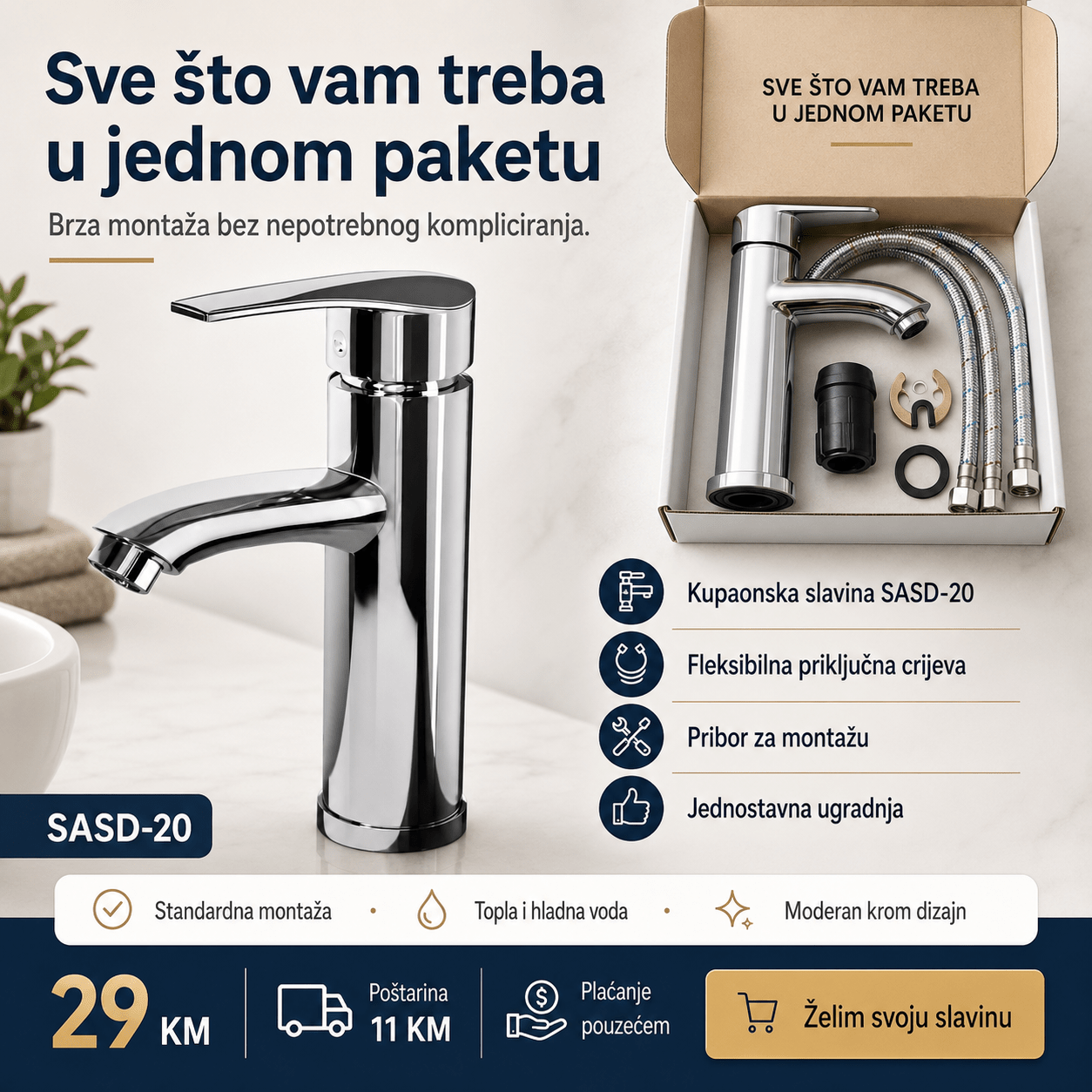 Premium Kupaonska Česma – – – slika 6