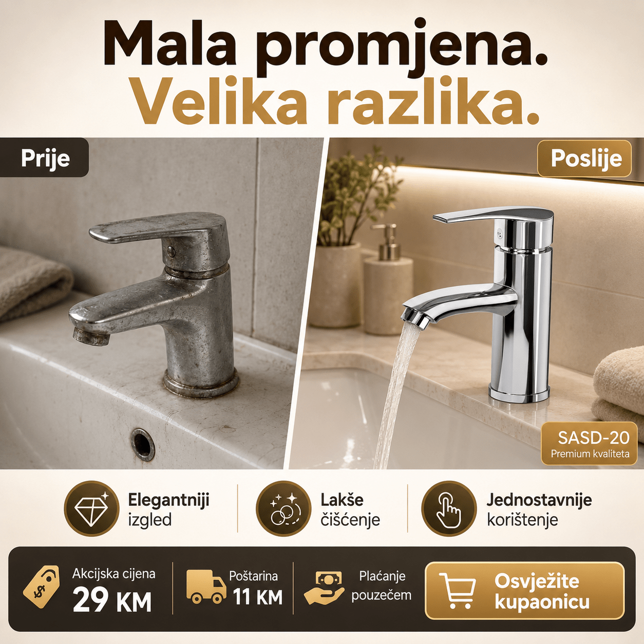 Premium Kupaonska Česma – – – slika 3
