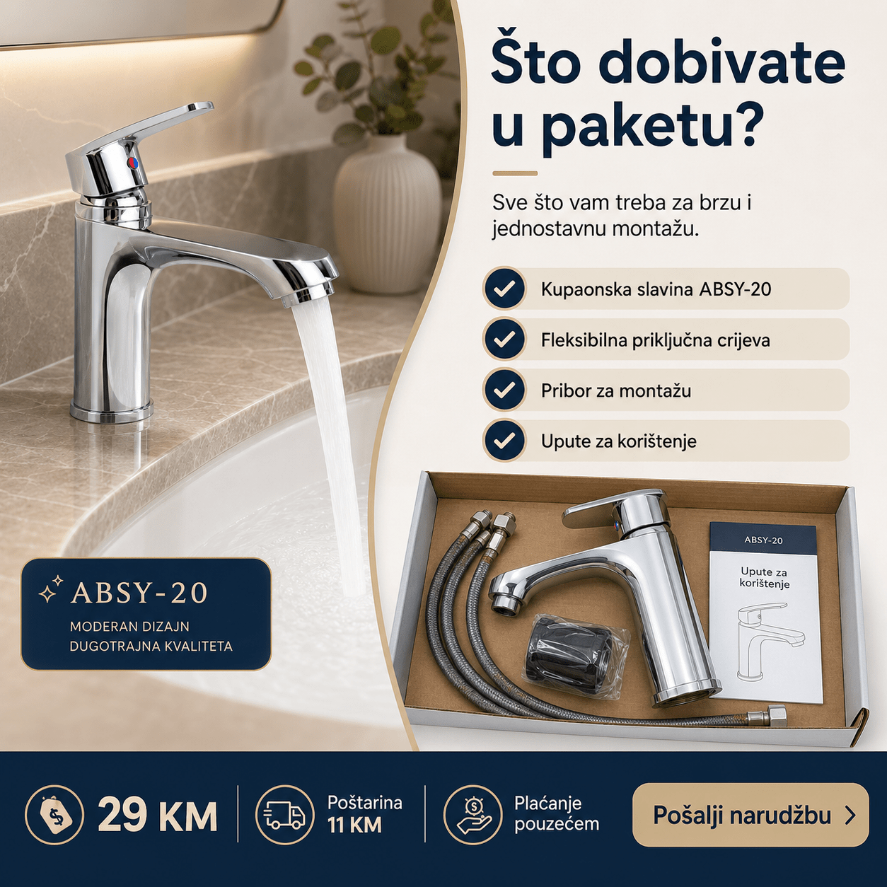Premium Kupaonska Česma – – – slika 2