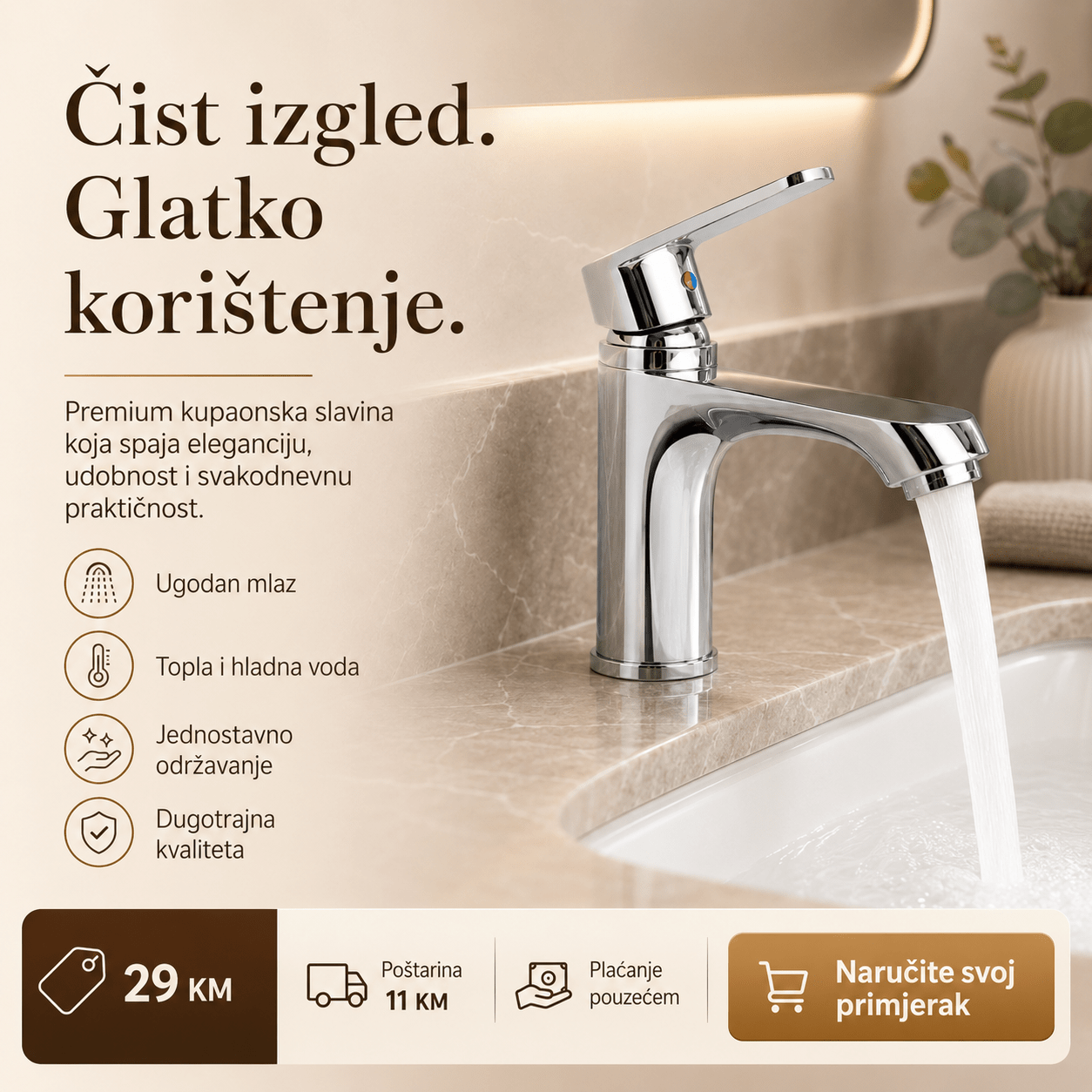Premium Kupaonska Česma – – – slika 3
