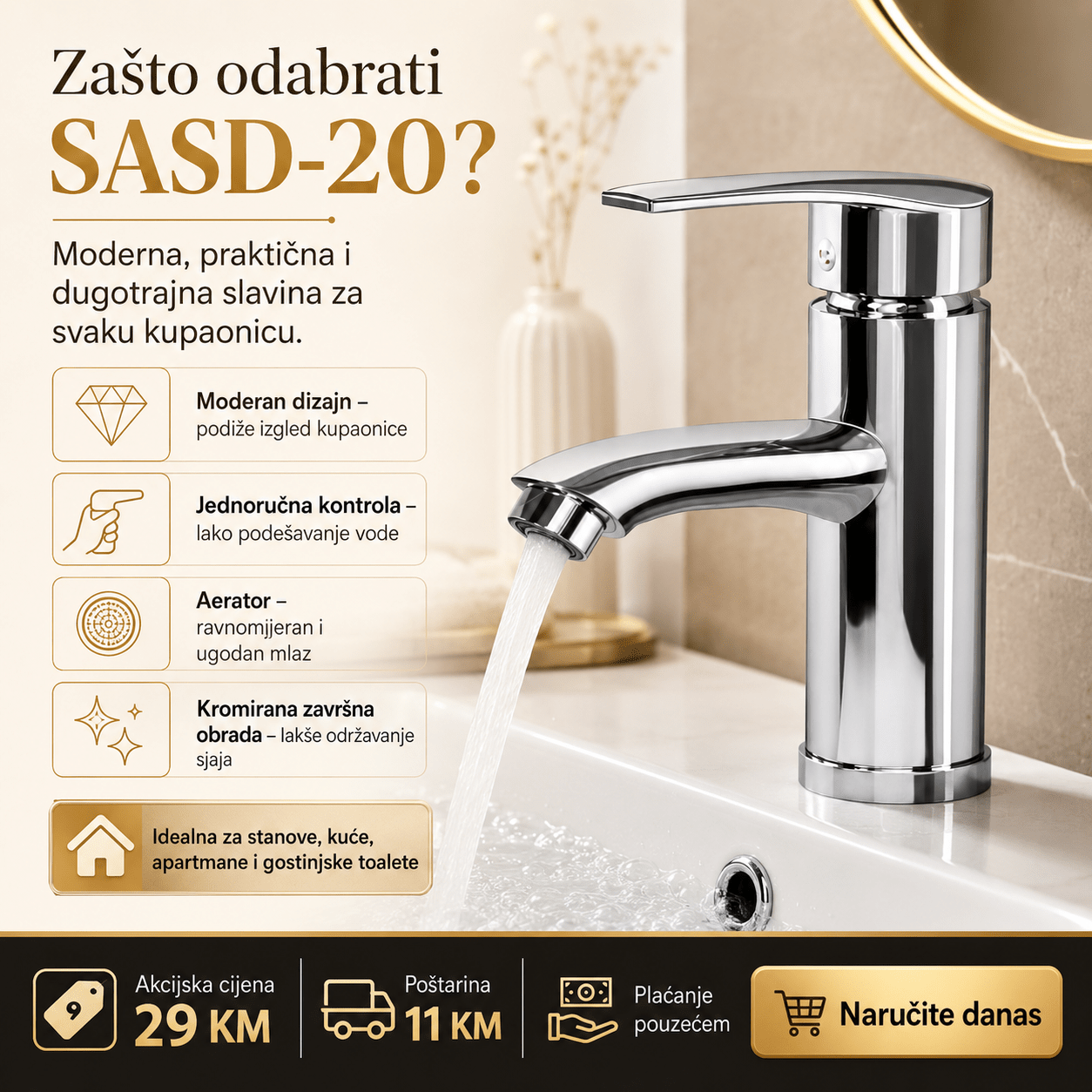 Premium Kupaonska Česma – – – slika 7