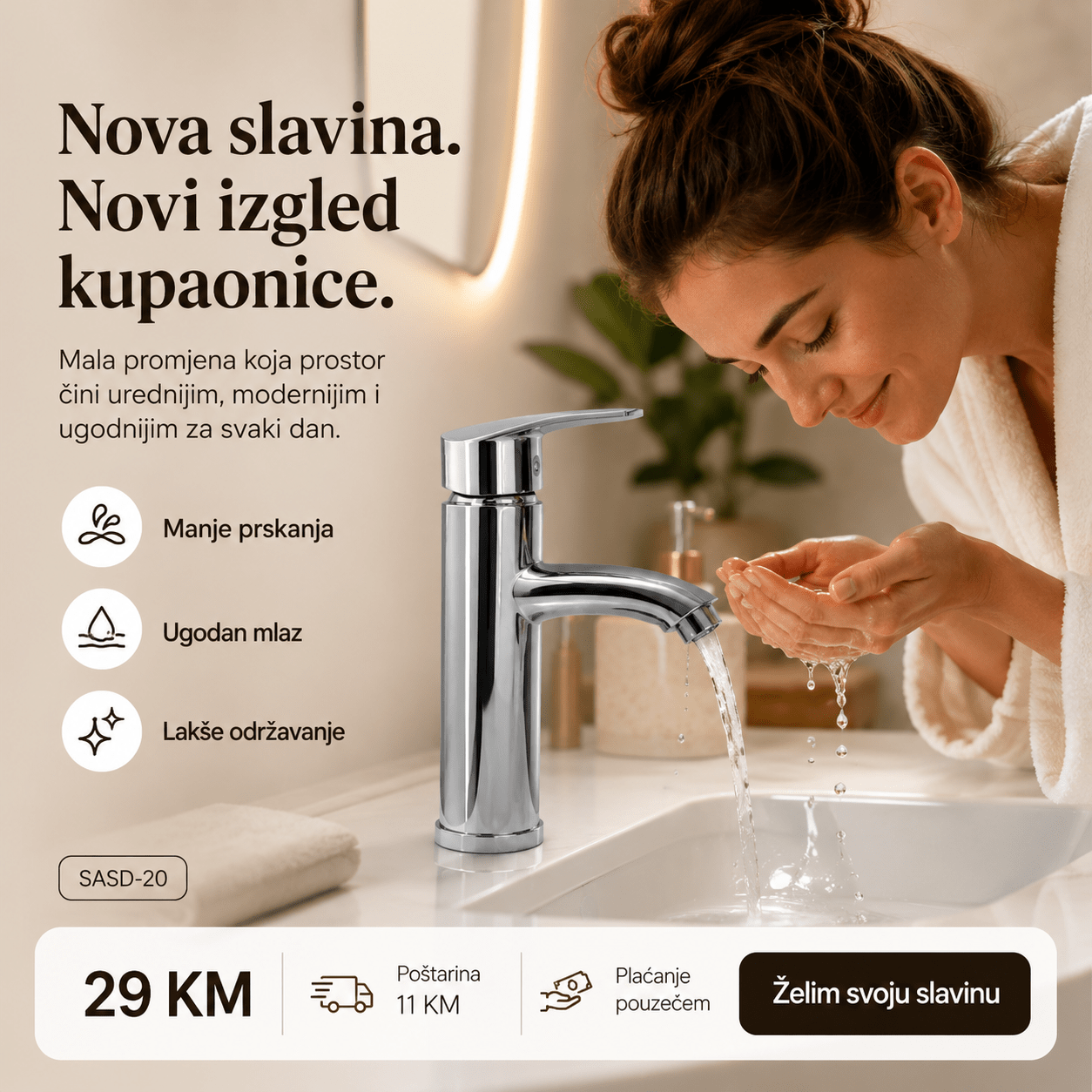 Premium Kupaonska Česma – – – slika 4