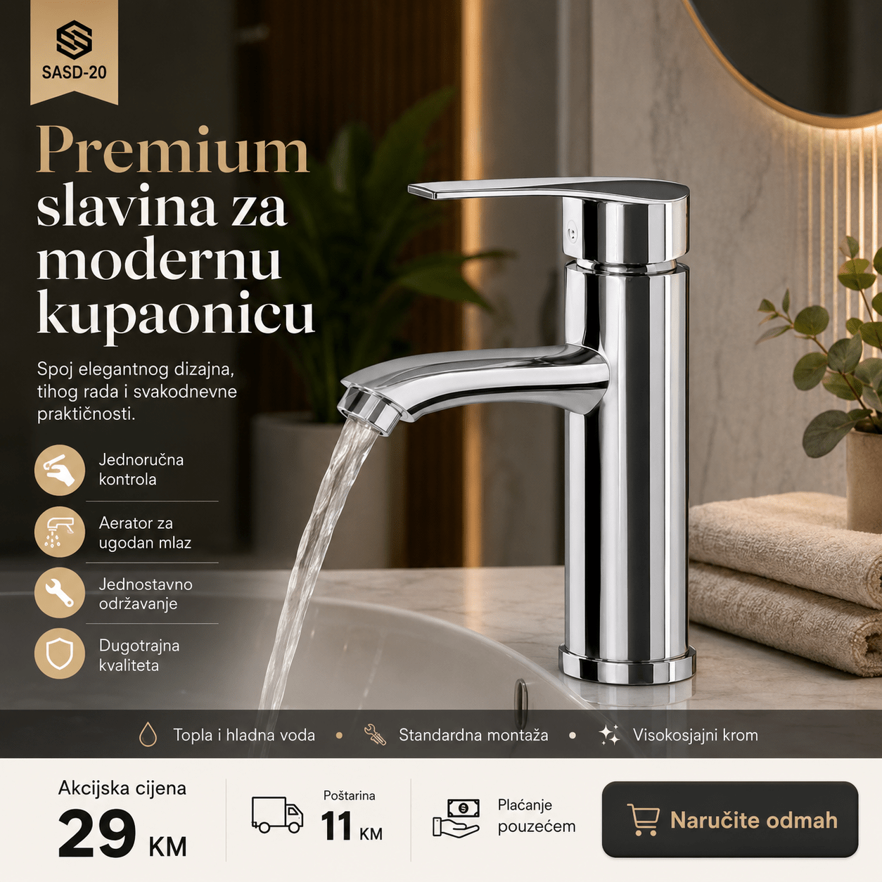 Premium Kupaonska Česma – – – slika 8