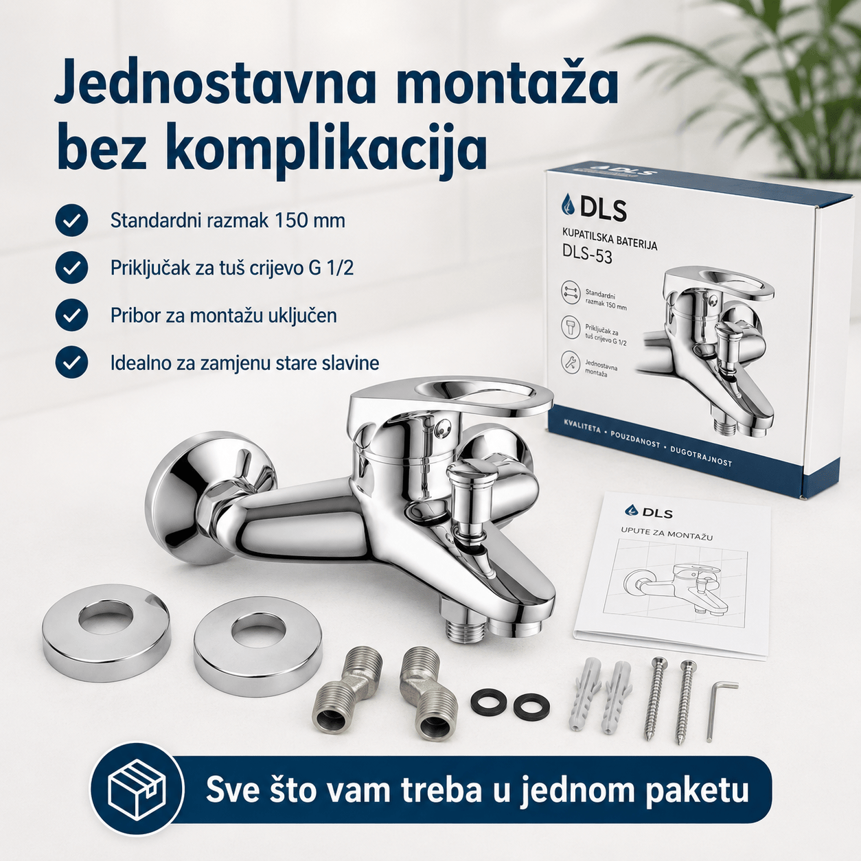 Premium Miješalica za Kadu i Tuš – – – slika 6