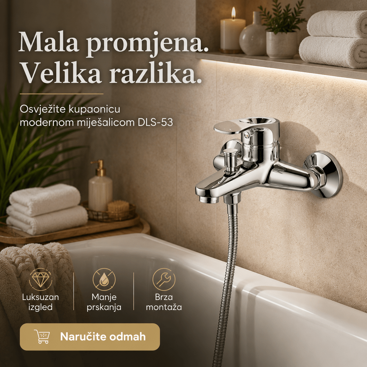 Premium Miješalica za Kadu i Tuš – – – slika 7