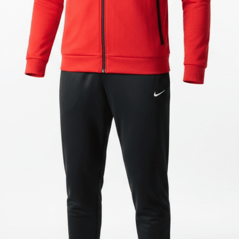 Premium Muška Sportska Trenerka – Sportska odjeća – S Crvena/Crna – slika 4