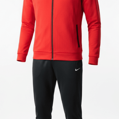 Premium Muška Sportska Trenerka – Sportska odjeća – S Crvena/Crna – slika 2