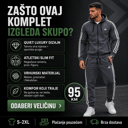 Premium Muška Trenerka – Trenerke i Sportska Odjeća – S – slika 4