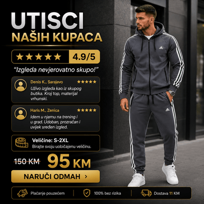 Premium Muška Trenerka – Trenerke i Sportska Odjeća – S – slika 3