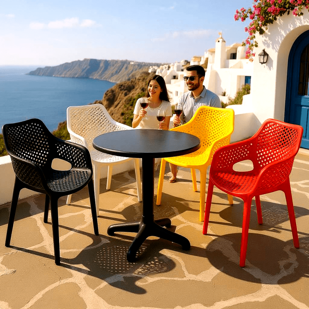 Premium Perfora Stolicе – Uređenje Bašte i Dvorišta – Crna – slika 5