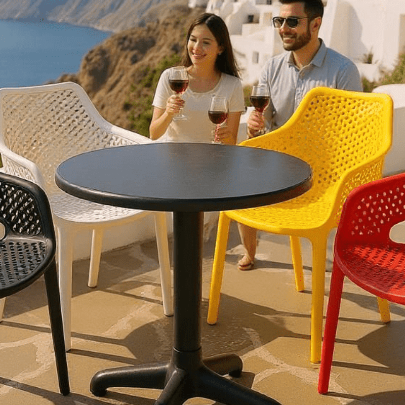 Premium Perfora Stolicе – Uređenje Bašte i Dvorišta – Crna – slika 2