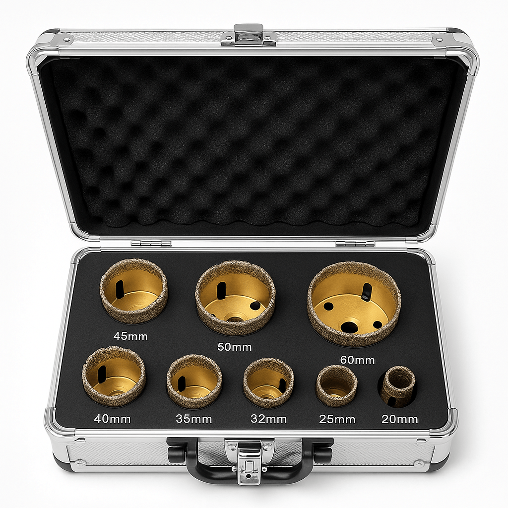 Premium Set Dijamantnih Krunskih Svrdla – – – slika 1