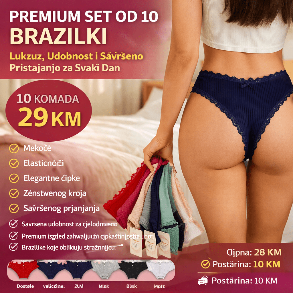 Premium Set od 10 Brazilki – – L – slika 2