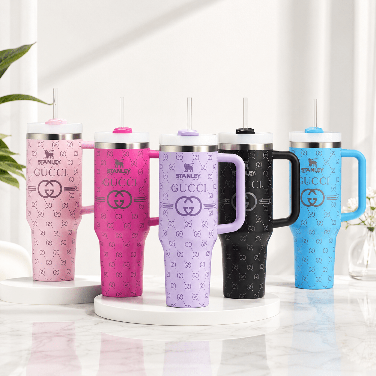 Premium Termo Šalica 1200ML – – Roza – slika 8