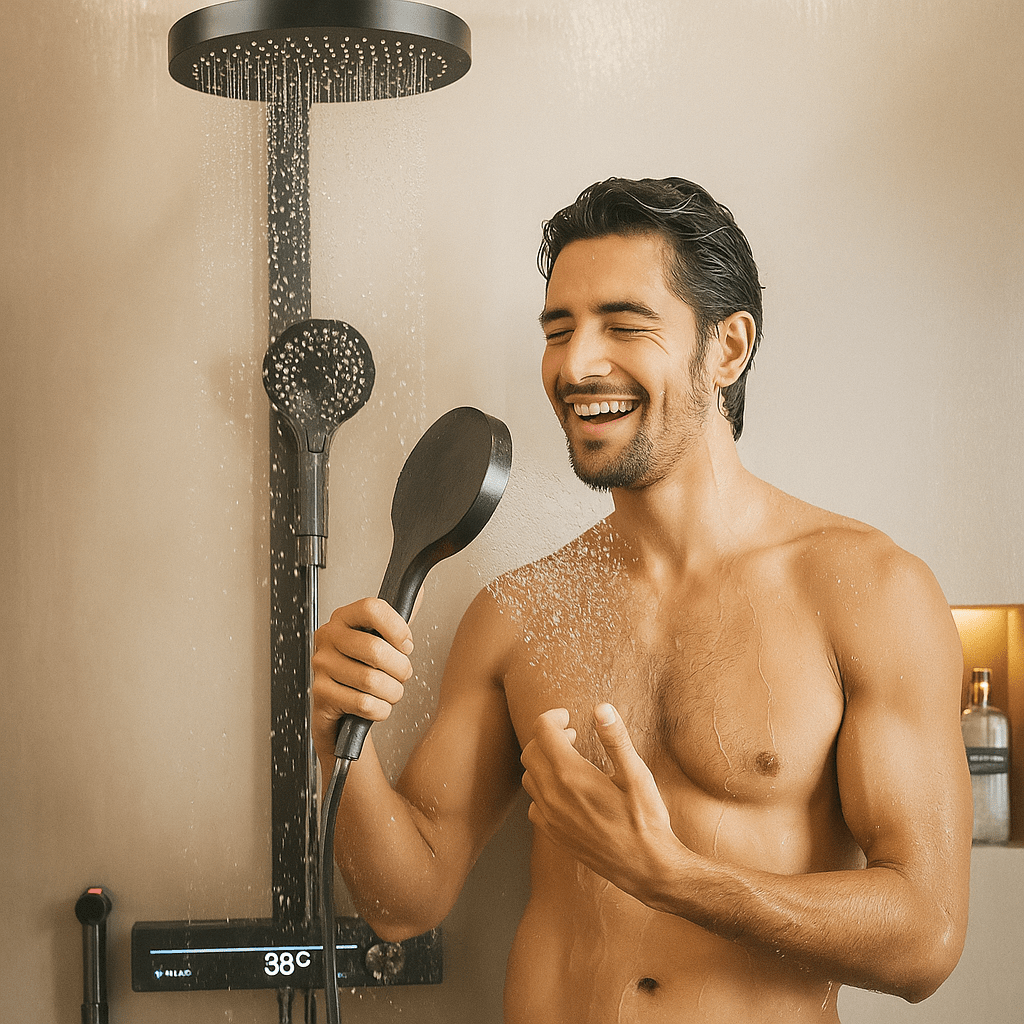 Premium Termostatski Tuš Set s Digitalnim Zaslonom - SAMO KLIKNI