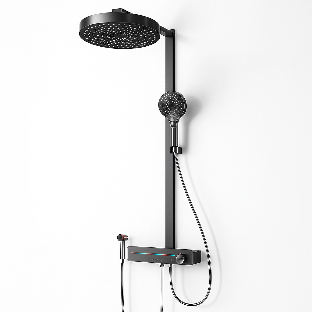 Premium Termostatski Tuš Set s Digitalnim Zaslonom - SAMO KLIKNI