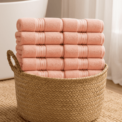 Premium Turski Ručnici – – Bijeli 12 - dijelni set 50x90cm – slika 13