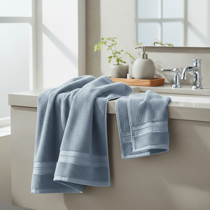 Premium Turski Ručnici – – Rozi 12 - dijelni set 50x90cm – slika 31