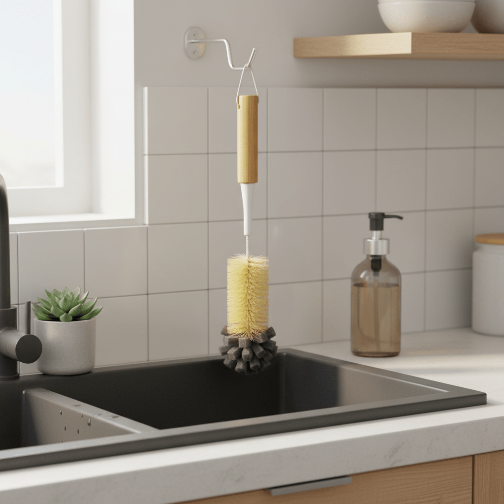 Premium Višenamjenska Četka za Čišćenje Flaša i Posuđa – Kućanstvo – Univerzalna – slika 3
